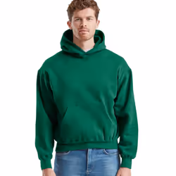 Fruit of the Loom Mens Supercotton Cotton Hoodie - S, College Green