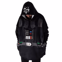 Star Wars Unisex Adult Darth Vader Blanket Hoodie