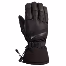Trespass Unisex Adult Edonia DLX Leather Ski Gloves - XS, Black