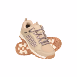 Mountain Warehouse Womens/Ladies Path Waterproof Outdoor Walking Shoes - 3 UK, Taupe