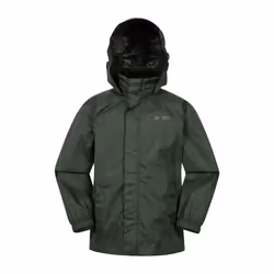 Mountain Warehouse Childrens/Kids Pakka II Waterproof Jacket - 11-12 Years, Khaki Green