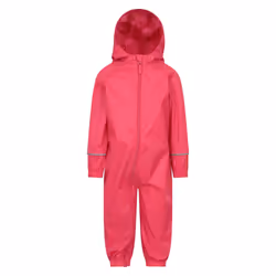 Mountain Warehouse Childrens/Kids Puddle Waterproof Rain Suit - 12-18 Months, Pink