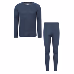Mountain Warehouse Mens Talus Thermal Base Layer Set - XXL, Navy