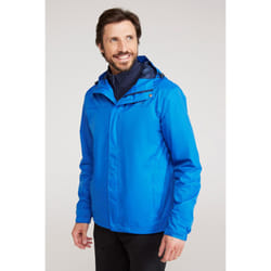 Mountain Warehouse Mens Torrent Waterproof Jacket - XXL, Cobalt