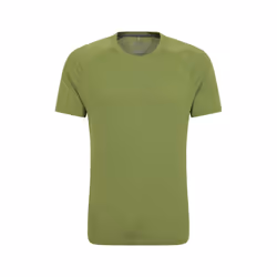 Mountain Warehouse Mens Quick Dry T-Shirt - 4XL, Green