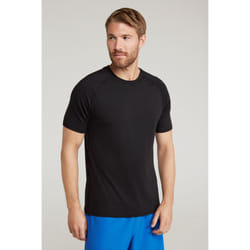 Mountain Warehouse Mens Quick Dry T-Shirt - XS, Black