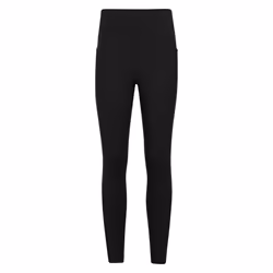 Mountain Warehouse Womens/Ladies Breeze Full Length Leggings - 20 UK, Black