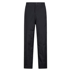 Mountain Warehouse Mens Extreme Downpour Waterproof Trousers - XXS, Black