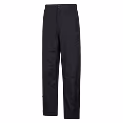 Mountain Warehouse Mens Extreme Downpour Waterproof Trousers - XXS, Black