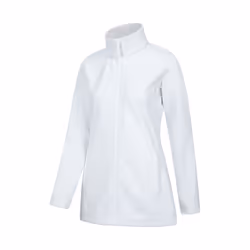 Mountain Warehouse Womens/Ladies Longline Fleece Jacket - 6 UK, Beige