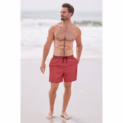 Mountain Warehouse Mens Aruba Swim Shorts - XXS, Dark Burgundy