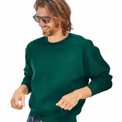 Fruit Of The Loom Mens Supercotton Sweatshirt - M, College Green