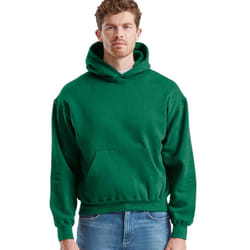 Fruit of the Loom Mens Supercotton Cotton Hoodie - M, College Green