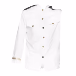 Smiffys Mens Captain Costume Set - XL, White