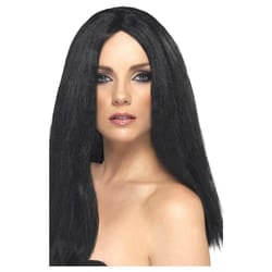 Smiffys Womens/Ladies Star Style Wig - One Size, Black