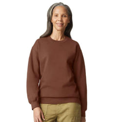 Gildan Mens Softstyle Midweight Sweatshirt - 3XL, Cocoa