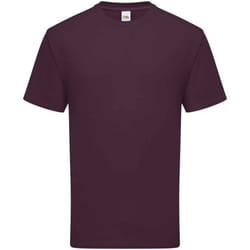 Fruit Of The Loom Mens Ringspun Premium T-Shirt - XL, Dark Plum