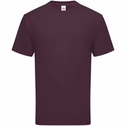 Fruit Of The Loom Mens Ringspun Premium T-Shirt - L, Dark Plum