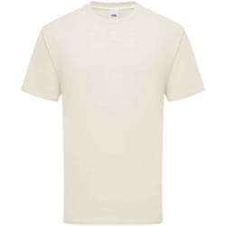 Fruit Of The Loom Mens Ringspun Premium T-Shirt - S, Natural