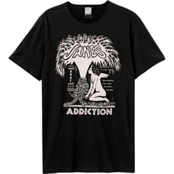Amplified Unisex Adult Angel Fountain Jane's Addiction T-Shirt - XS, Black