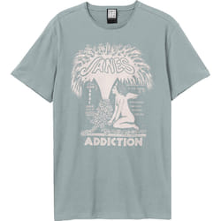 Amplified Unisex Adult Angel Fountain Jane's Addiction T-Shirt - XS, Strange Blue