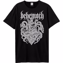 Amplified Unisex Adult Death Crest Behemoth T-Shirt - XS, Black