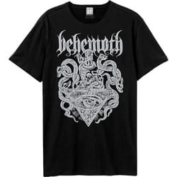 Amplified Unisex Adult Death Crest Behemoth T-Shirt - XS, Black