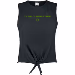 Amplified Womens/Ladies Sun Type O Negative Sleeveless Tank Top - M, Charcoal