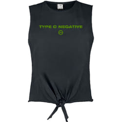 Amplified Womens/Ladies Sun Type O Negative Sleeveless Tank Top - M, Charcoal