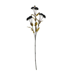 Hill Interiors Chrysanthemum Artificial Flower - One Size, Black