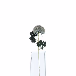 Hill Interiors Chrysanthemum Artificial Flower - One Size, Pale Blue - Additional view 2