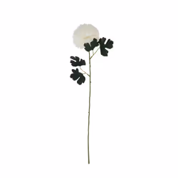 Hill Interiors Chrysanthemum Artificial Flower - One Size, White