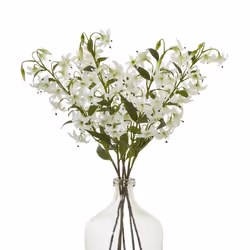 Hill Interiors Turk's Cap Lily Spray Artificial Flower