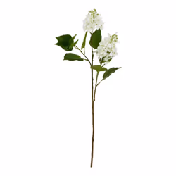 Hill Interiors The Natural Garden Collection White Lilac Artificial Flower