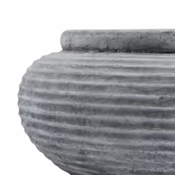 Hill Interiors Athena Ribbed Round Planter