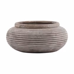 Hill Interiors Siena Ribbed Round Planter