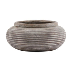 Hill Interiors Siena Ribbed Round Planter