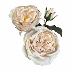 Hill Interiors The Natural Garden Collection Charity Rose Artificial Flower