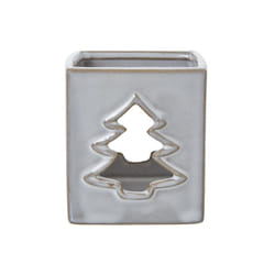 Hill Interiors Ceramic Tree Cut-Out Tealight Holder