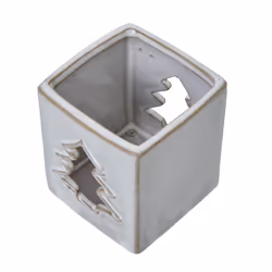 Hill Interiors Ceramic Tree Cut-Out Tealight Holder