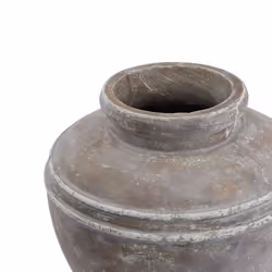 Hill Interiors Siena Ceramic Water Pot - 39cm x 37cm x 37cm, Brown