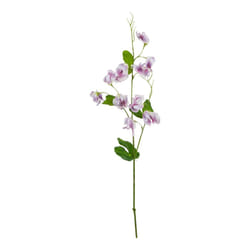 Hill Interiors The Natural Garden Collection Sweetpea Artificial Flower - One Size, Purple
