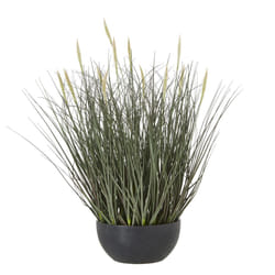 Hill Interiors Fountain Grass Artificial Potted Plant - 81cm, Green