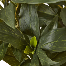 Hill Interiors Peony Artificial Potted Plant