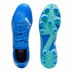 Puma Mens Future 7 Play Firm Ground Football Boots - 10 UK, Blue/White