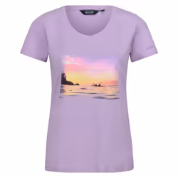 Regatta Womens/Ladies Filandra III Look At The Stars T-Shirt - 10 UK, Lilac Frost