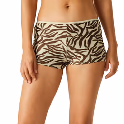 Regatta Womens/Ladies Aceana Zebra Print Bikini Shorts - 14 UK, Grey/Black