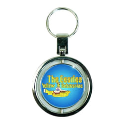 The Beatles Yellow Submarine Band & Sub Spinner Keyring