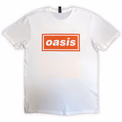 Oasis Unisex Adult Definitely Maybe AAA Pass T-Shirt - XL, White