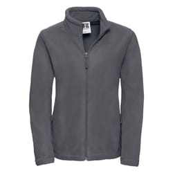 Russell Womens/Ladies Full Zip Outdoor Fleece Jacket - M, Convoy Grey